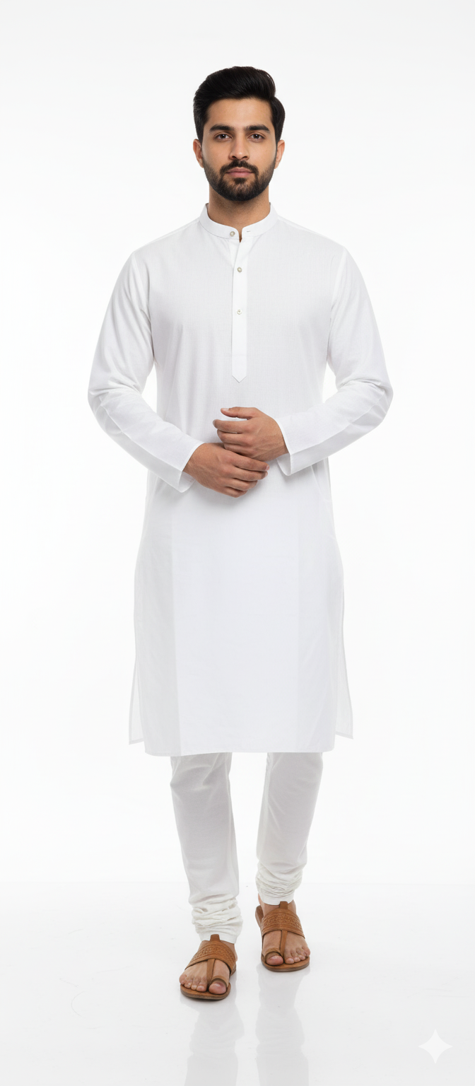 Fine cotton Adi kurta for men